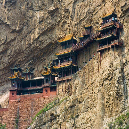 大同恒山，悬空寺，土林，包车一日游